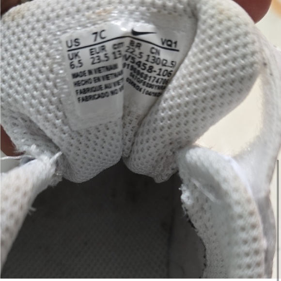 Nike Baby Walker Shoes in White - Picture 2 of 5